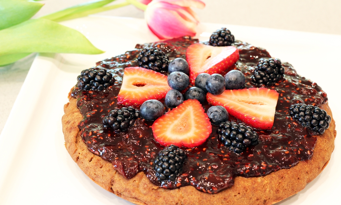 Gluten-Free Berry Shortcake – Vegan